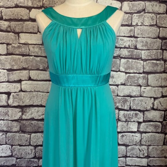 David's Bridal Dresses Davids Bridal Nwt Aqua Dress Size Poshmark